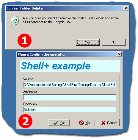 Confirm file operation example